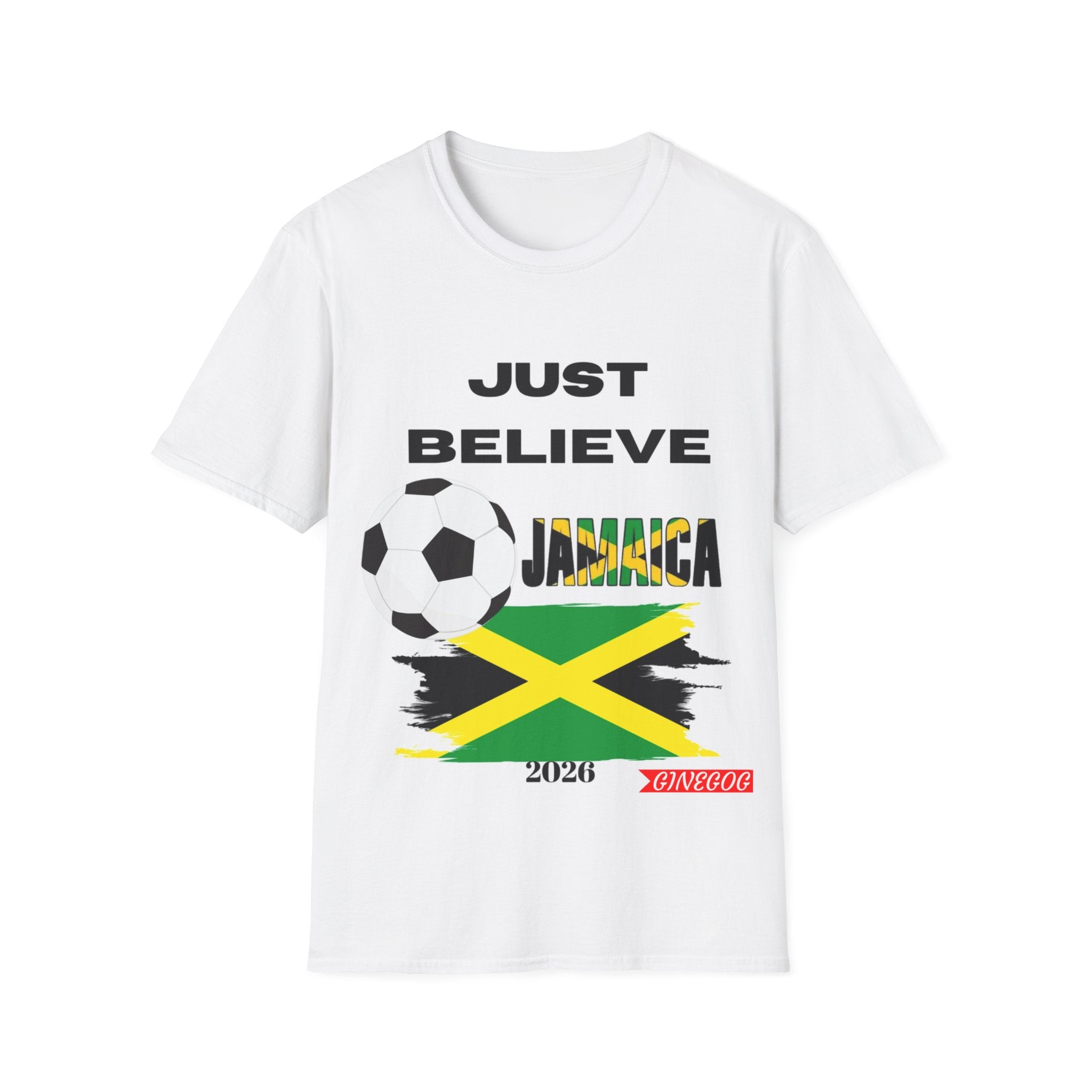 Jamaica "Just Believe" Road to World Cup 2026 Unisex Softstyle T-Shirt