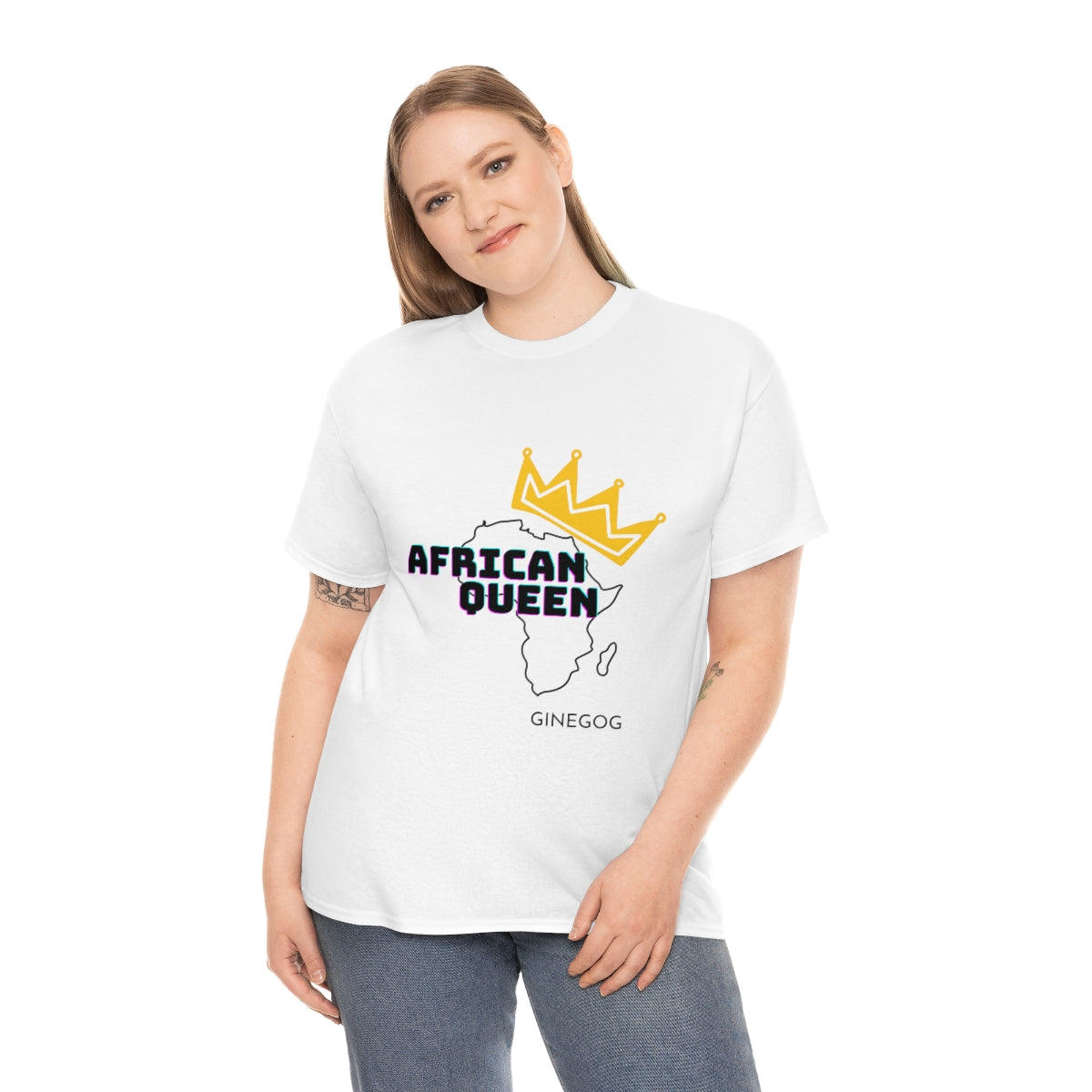 African Queen  - Unisex Heavy Cotton Tee