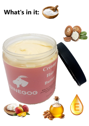 GINEGOG CREAMY HAIR BUTTER with Pro-Vitamin B5